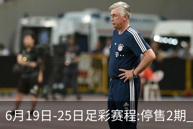 6月19日-25日足彩赛程:停售2期 均系世界杯小组赛
